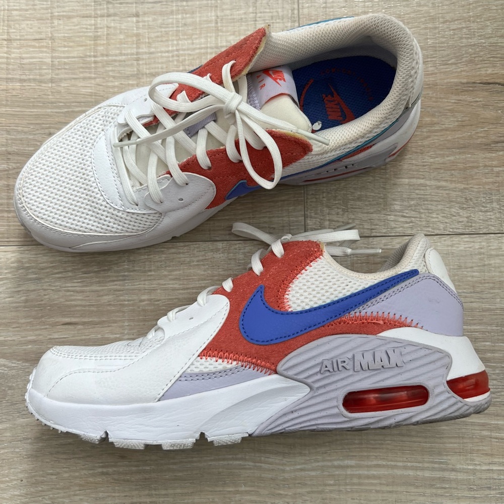 Nike Women’s Air Max Sneakers - White, Purple, Lavender Sz 8.5